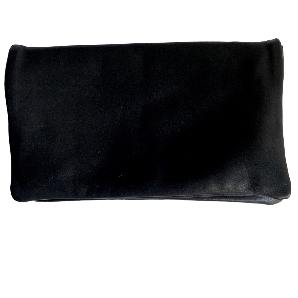 NWOT Ann Taylor real leather foldable clutch wallet